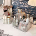Desktop Five-grid Storage Box Transparent Trapezoidal Acrylic Storage Box Yao Store. 