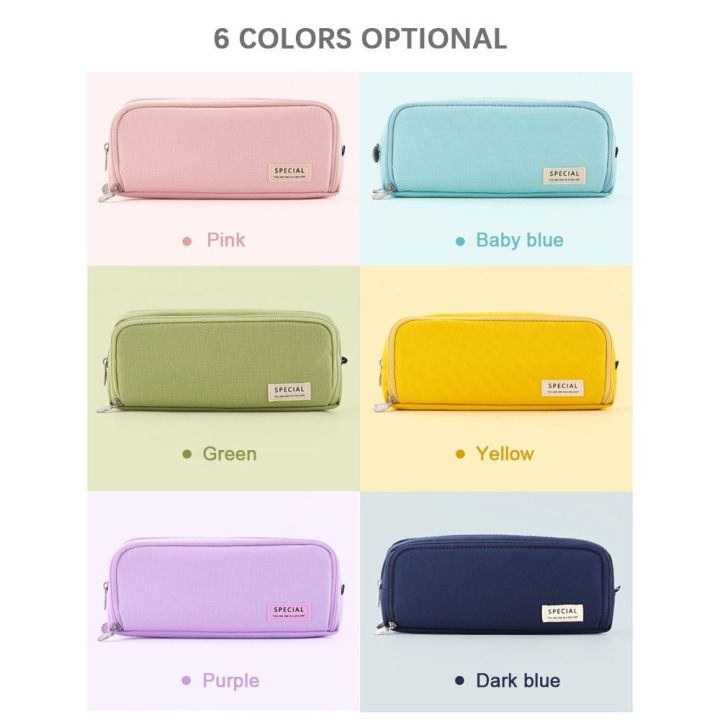 Pencil%20Case%20Large%20Capacity%20Pencil%20Pouch%20Box%20Stationery%20Zipper%20Pocket%20-%20Image%203
