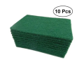 Green pad Scrubber, For Cleaning Pack Of 10 Pcs. 