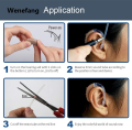 Wenefang Best Digital 20 Channel Adjustable Hearing Aid Invisible Hearing Bargain price Aids For Elder Seniors BTE Sound Amplifier Audífonos Ear Aid. 