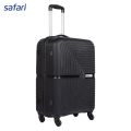 Safari Eclipse Secure 4W Hard Luggage (Small) | 100% Polypropylene  |  Fixed Combination Lock | Secure zipper. 