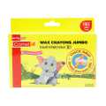 Camel Wax Crayons Jumbo Smooth and Bright Colours 12 Shades Pack. 