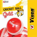 Cricket Ball Vixen Twin Ball Gold (Pack of 1) HiQuality New Update. 