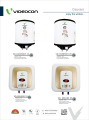 Videocon 25 Litters Electric Geyser with Temperature Display & Temperature Control. 