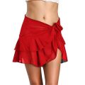 Women Beach Bikini Cover Up Swim Skirt Wrap Sarong. 