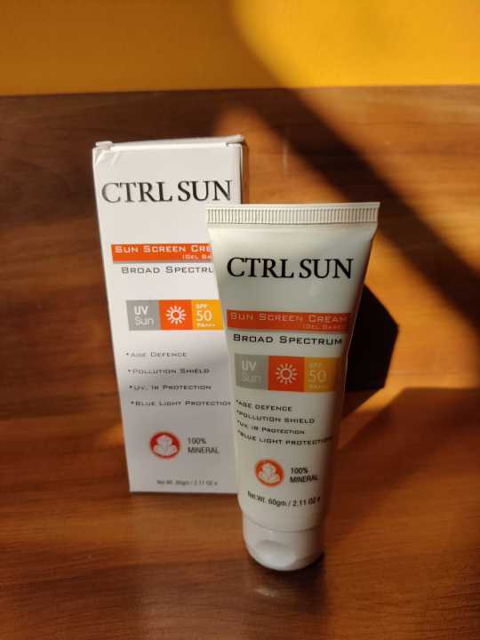 CTRL Sunscreen Cream SPF 50 (Gel Based), 60gm | Daraz.com.np