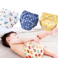 Baby Training Pants Reusable Diapers Leak-proof Waterproof Toddler Potty Pants (4 pcs). 