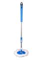NepLiving Spin Mop Handle Stick with Microfiber Head Refill Stainless Steel Pole for 360° Floor Cleaning. 
