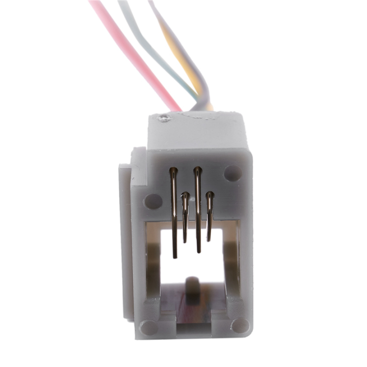 40%20Pcs%20616E%204P4C%20RJ9%20Female%20Telephone%20Connector%20Adapter%20W%204%20Wires%208cm%20-%20Image%203
