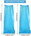 3 Pair Disposable Boot Covers Plastic Long Waterproof Shoes Cover Over The Knee Shoes Cover for Unisex. 