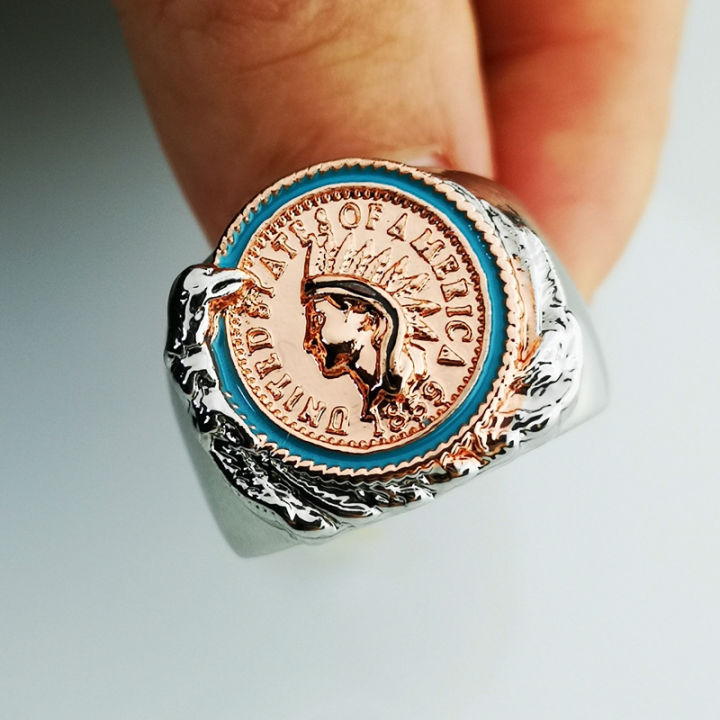 %E3%80%90New%20arrivals%E3%80%91Rong%20Yu%20American%20Eternal%20Spirit%20Indian%20Head%20Penny%20Ring%20Western%20Denim%20Two-color%20Commemorative%20Coin%20Ring%20for%20Men%20-%20Image%204