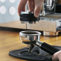 58mm Coffee Distributor & Tamper, Dual Head Coffee Leveler, Adjustable Depth- Professional Espresso Hand Tampers. 