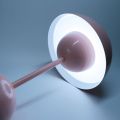 Gifts USB Rechargeable Flower Bud Table Lamp Lighting Tools Three Speed Adjustment Indoor Lighting Fixture Touch Switch Bedside Table Light. 