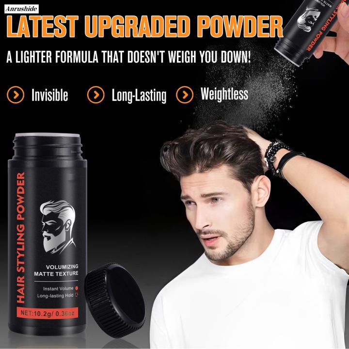 Anrushide%20Hair%20Styling%20Powder,%20Natural%20And%20Long-lasting%20Fifty%20percent%20discount%20Men's%20Hair%20Styling%20Powder10.2g%20-%20Image%205