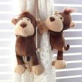 High Quality Plush Animal curtain lacing buckle Jungle Forest Animals Room Decoration Accessories Holdback Cartoon Curtain Tieback Holder Hooks. 