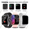 Wenefang 2024 Smart Watch For Men Women Gift Full Touch Screen Sports Fitness Portable Watches Bluetooth Calls Digital Smartwatch Wristwatch. 