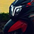 TVS Ntroq Genuine125 Race Edition Headlight unit. 