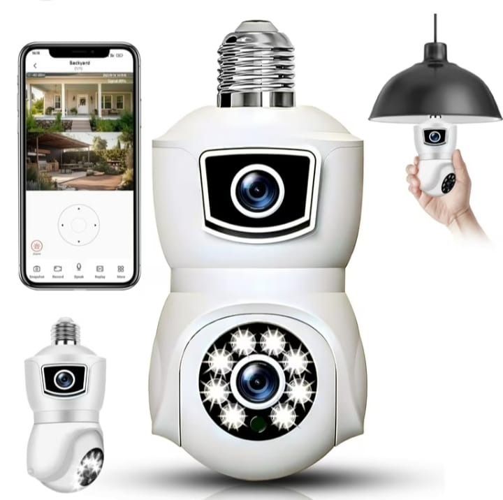 Multi Led Camera Dual Lens Bulb Camera | Daraz.com.np