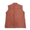 Brown Modi Nehru Bandi Coat For Men. 