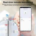 ARELENE Tuya Smart Vibration Sensor ZigBee Tuya Sensor Monitor App Control Security Protection Zigbee Sensor Motion Shock Alarm. 