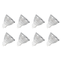 8X 4W Dimmable MR16 LED Bulb/3200K Warm White LED Spotlight/50 Watt Equivalent Bi Pin GU5.3 Base/330 Lumen. 