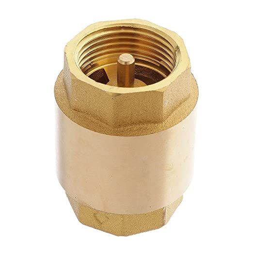 Brass 1" Check Valve/ Brass & Spring Made Of Stailess steel