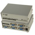 150MHz 2 Port VGA Splitter (MT-2002) with AC-DC Adaptor WZ-868. 