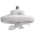 Lighting ceiling fan with 360 � rotation and 3 wind speeds of 48W. 