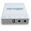 UPS For Router , Modem , Security Camera , Smartphone & Fingerprint Recorder Backup Up To 12 Hours NexGen -10400mAh  (1 Year Warranty). 