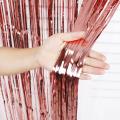 Ichhya Store RoseGold Shimmer Curtains. 