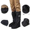 Rainproof , Dustproof, Waterproof Shoe Covers, Reusable & Foldable Rain Boot Shoe Cover with Zipper, Non-Slip, Reflector. 