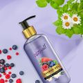 Wottagirl Shower Gel Wildberry & Chamomile 300 ml Body Wash | Paraben Free, Non Toxic. 