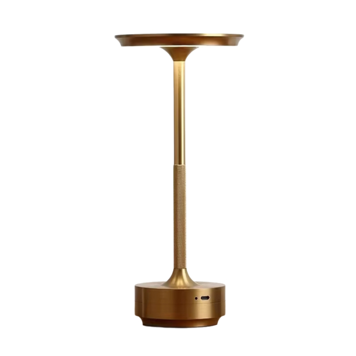 Wireless LED Table Lamp Restaurant Bar Lamp Dimming Atmosphere Portable ...