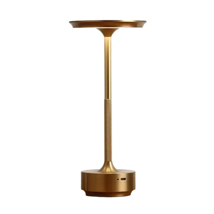 Wireless LED Table Lamp Restaurant Bar Lamp Dimming Atmosphere Portable ...