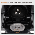 NAMUNY For CFP201 CFP301 Coffee Machine Three-Hole K Cup Circulation Stainless Steel Coffee Capsule Filter,1Pcs. 