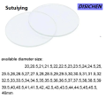 DISICHEN Sutuiying Affordable 1PCS Thickness 1.0mm Round Watch Glass 15mm To 45mm Smartwatch Replacement Crystal Lens Flat Mirror Glass Watch Repair Tool Kits. 