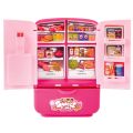 Kitchen Toys Fridge Refrigerator With Ice Dispenser Role Play Set For Kids. 