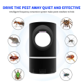 USB LED Mosquito Lamp UV Electric Anti Mosquito Repellent Mosquito Trap Insect Pest Tool for Home Black. 