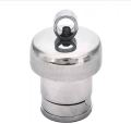 Combo Pack  Pressure Cooker Vent Pipe  Steel Weight Whistle  Silver Safety Valve for All Pressure Cookers 5 mm Pressure Cooker Gasket 3 Ltr. 