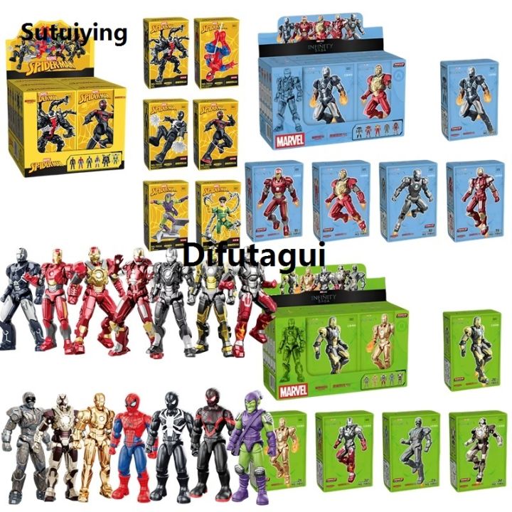 Difutagui%20Iron%20Man%20Tony%20Stark%20Blind%20box%20MK21%20MK25%20MK24%20Spider-Man%20Miles%20Morales%20Fashion%20Hot%20Selling%20Venom%20Action%20Figure%20Anime%20Doll%20Movable%20Collection%20Toy%20Gift%20-%20Image%202