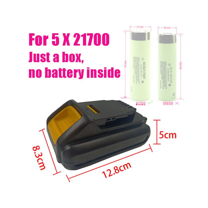 FORIDE%205x21700%20Li-Ion%20Battery%20Plastic%20Case%20PCB%20Charging%20Protection%20Circuit%20Board%20Box%20Shell%20for%20Dewa%2018V%2020V%204Ah%20Tool%20-%20Image%203