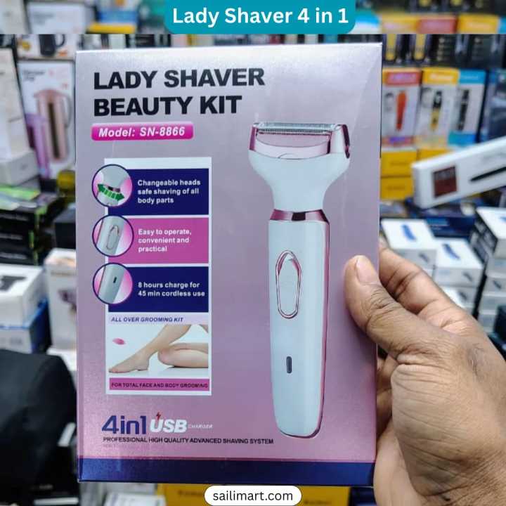 Women%20Shaver%20Beauty%20Kit%20%7C%204-in-1%20Multi-Purpose%20Grooming%20Set%20%7C%20Easy%20To%20Use%20(Model:%20SN-8866)%20-%20Image%202