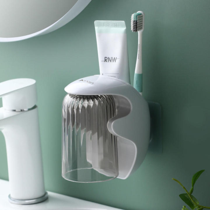 Toothpaste%20Holder%20Wall%20Mount%20Toothbrush%20Cup%20for%20Shower%20Bathroom%20Accessories%20Organizer%20Kids%20Toothbrush%20Holders%20for%20Bathroom,%20Electric%20Tooth%20Brush%20Toothbrushing%20-%20Image%209
