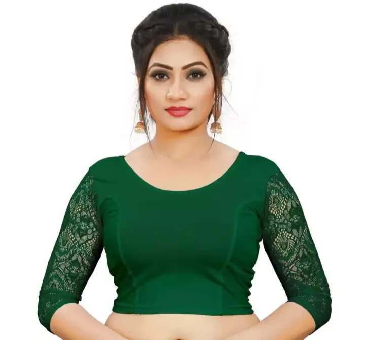 Readymade%20Stretchable%20Blouse%2028%20to%2048%20Size%20Cotton%20Lycra%20for%20Women%20-%20Image%202