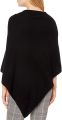 Cashmere Poncho - Colour 'Black' Pashmina - Hand Made in Nepal. 