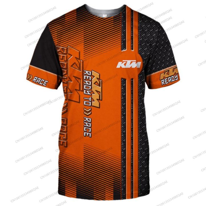 HOT%20KTM%20new%20T-shirt%20summer%20tops%20T-shirt%20new%20short-sleeved%20T-shirt%20men's%20Harajuku%20tops%202025%20summer%20trend%20short-sleeved%20-%20Image%205