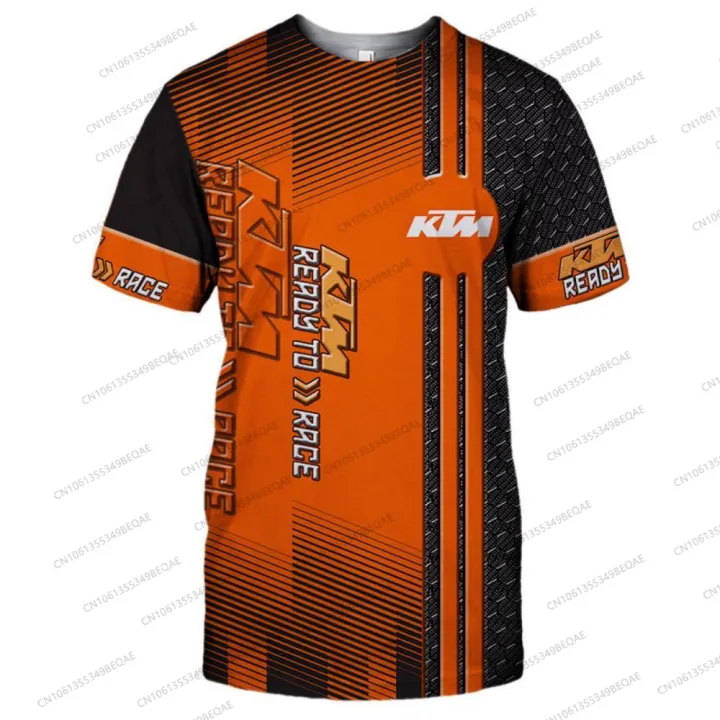 HOT%20KTM%20new%20T-shirt%20summer%20tops%20T-shirt%20new%20short-sleeved%20T-shirt%20men's%20Harajuku%20tops%202025%20summer%20trend%20short-sleeved%20-%20Image%205