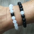 Karkimurphy Round Beads Best Friends Bracelets - 2 Piece - Couple Bracelets | Fashionable Round Beads Bracelets. 
