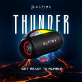 (New Launch) Ultima Thunder Speaker, 110Watt RMS Output, 220 Watt Peak Output, Ultima Supreme Sound, Bluetooth V5.3, Dual Equalizers, Support Multiple Link (Up to 100 speakers), Extra Bass Technology, Dynamic RGB LED Lights |. 