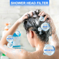 50Pcs Replacement Shower Filter for Hard Water - High Output Shower Water Filter to Remove Chlorine and Fluoride. 